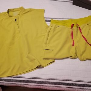 Figs Limeade Scrub Set